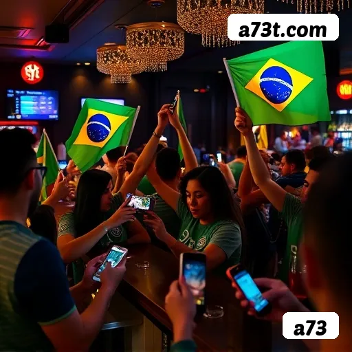 Aplicativo móvel a73 para iOS e Android